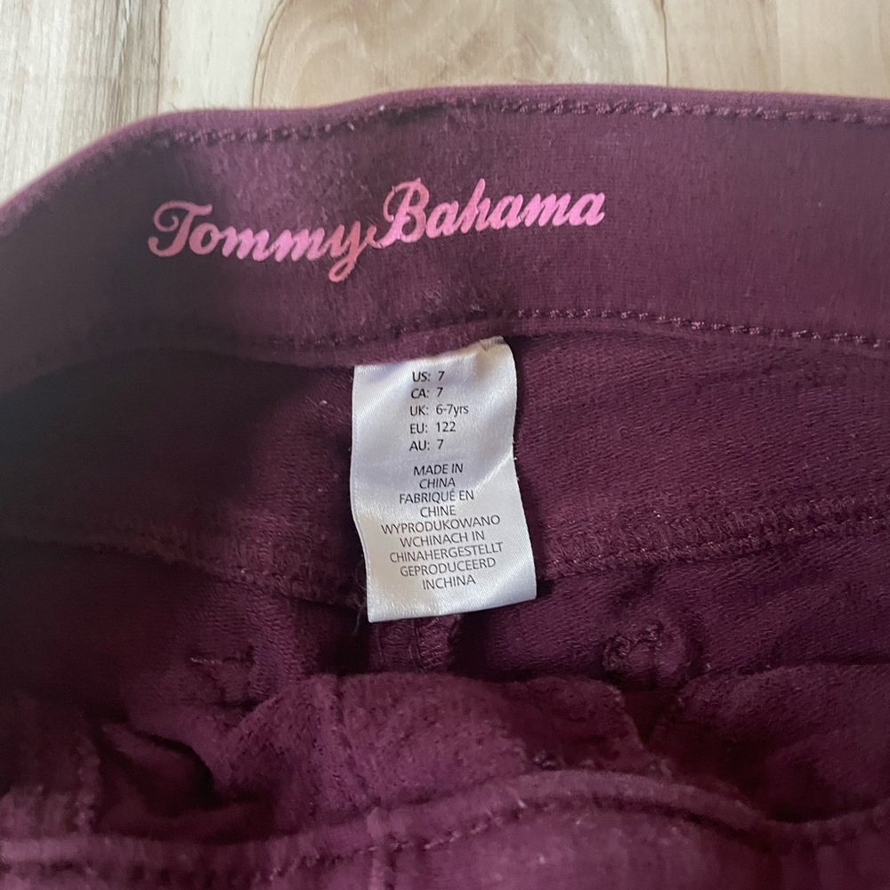 Size 7 girls Tommy Bahama pants